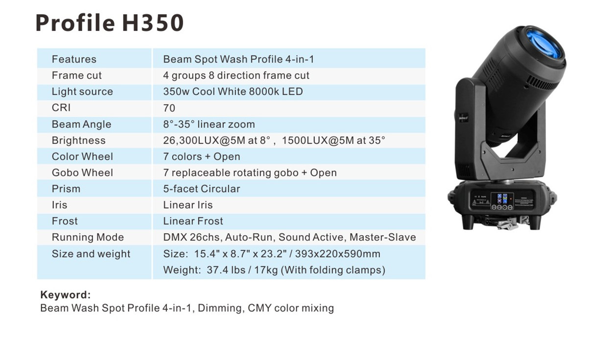 Profile H350